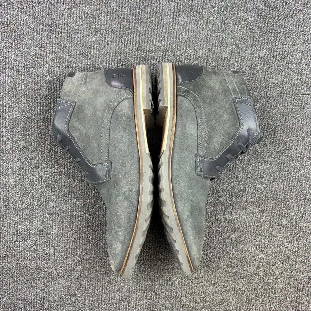 Reserved Footwear The Union RF140 Gray Suede Chukka Boots Men's Size 13